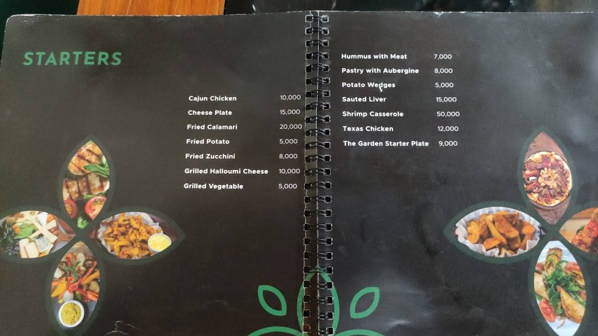 ADA CaFe меню
