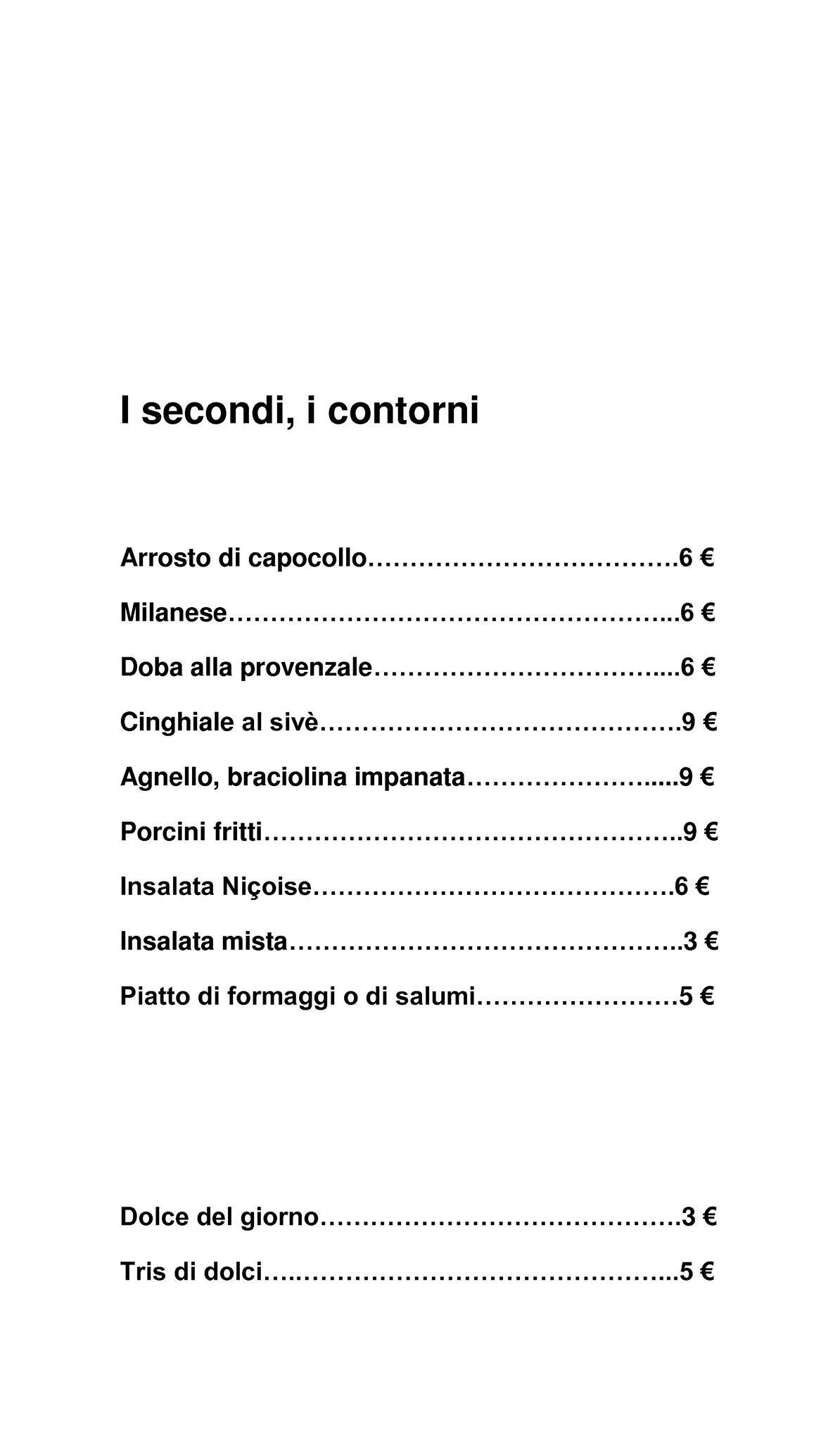 Al Tajarin Cuneo меню