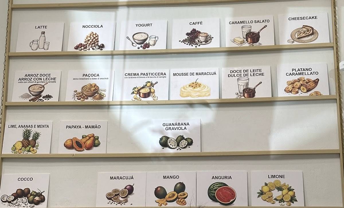 Alàfia меню