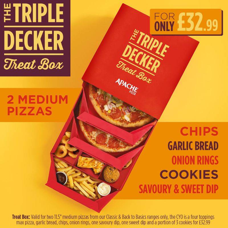 Apache Pizza Strabane меню