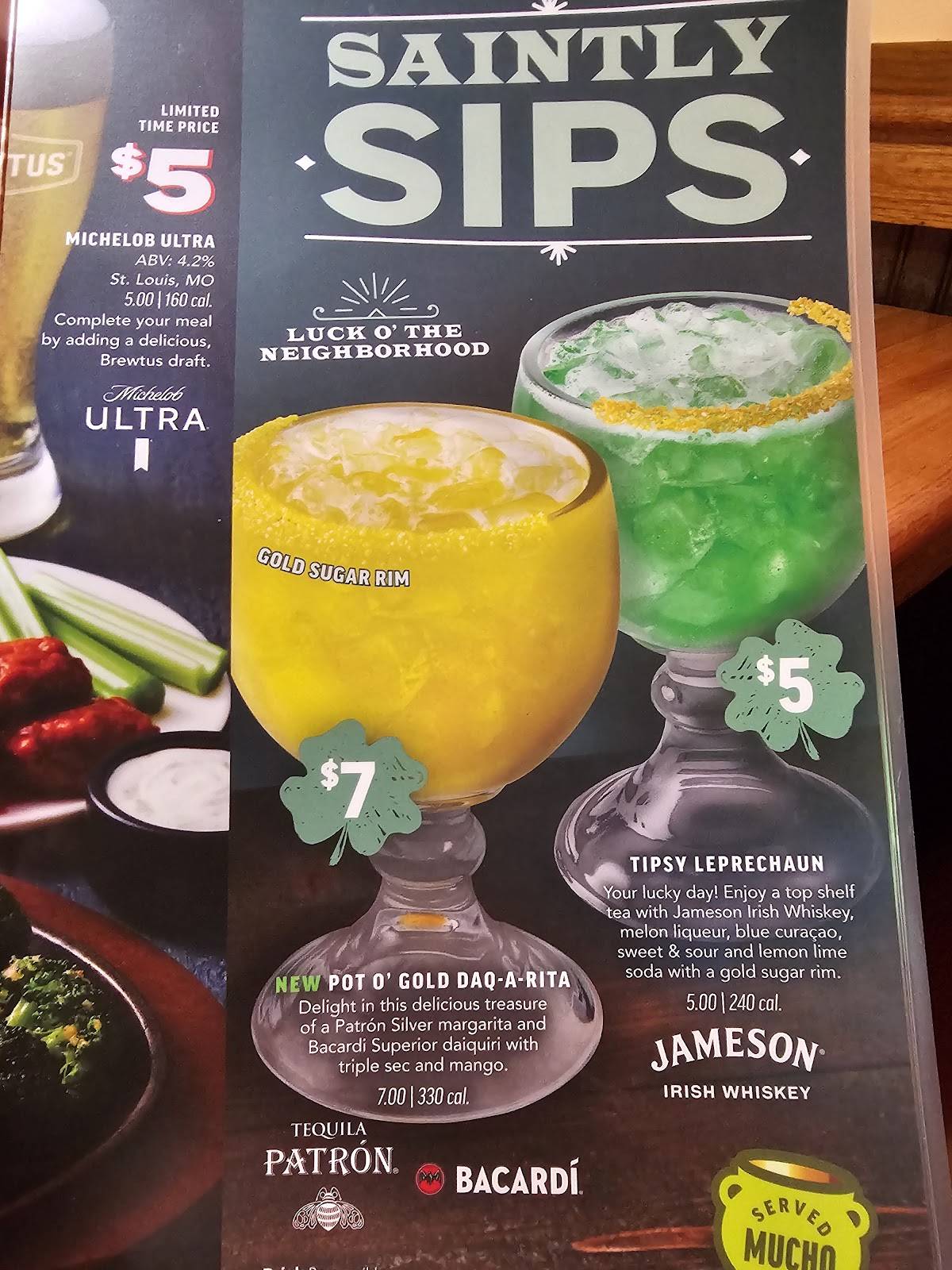 Applebee's Grill + Bar меню