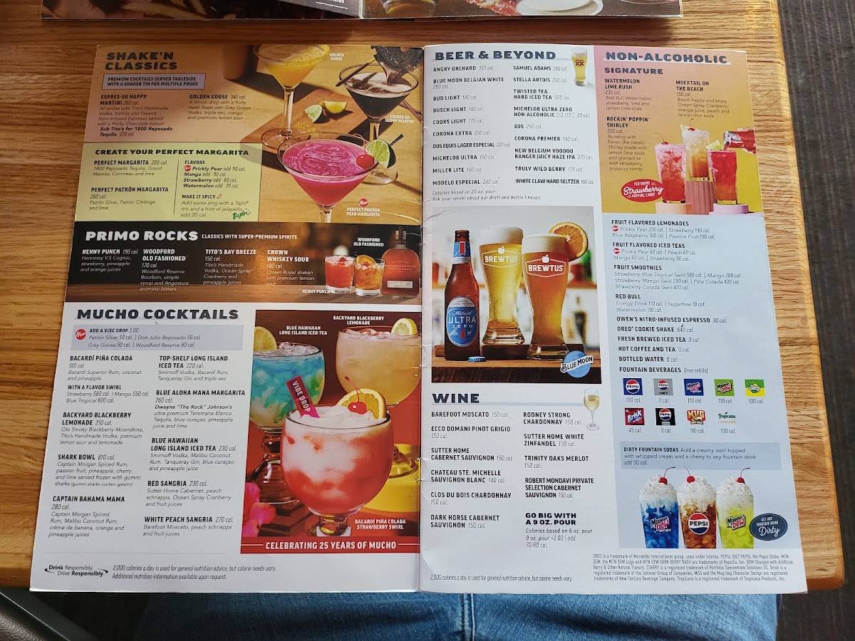 Applebee's Grill + Bar меню