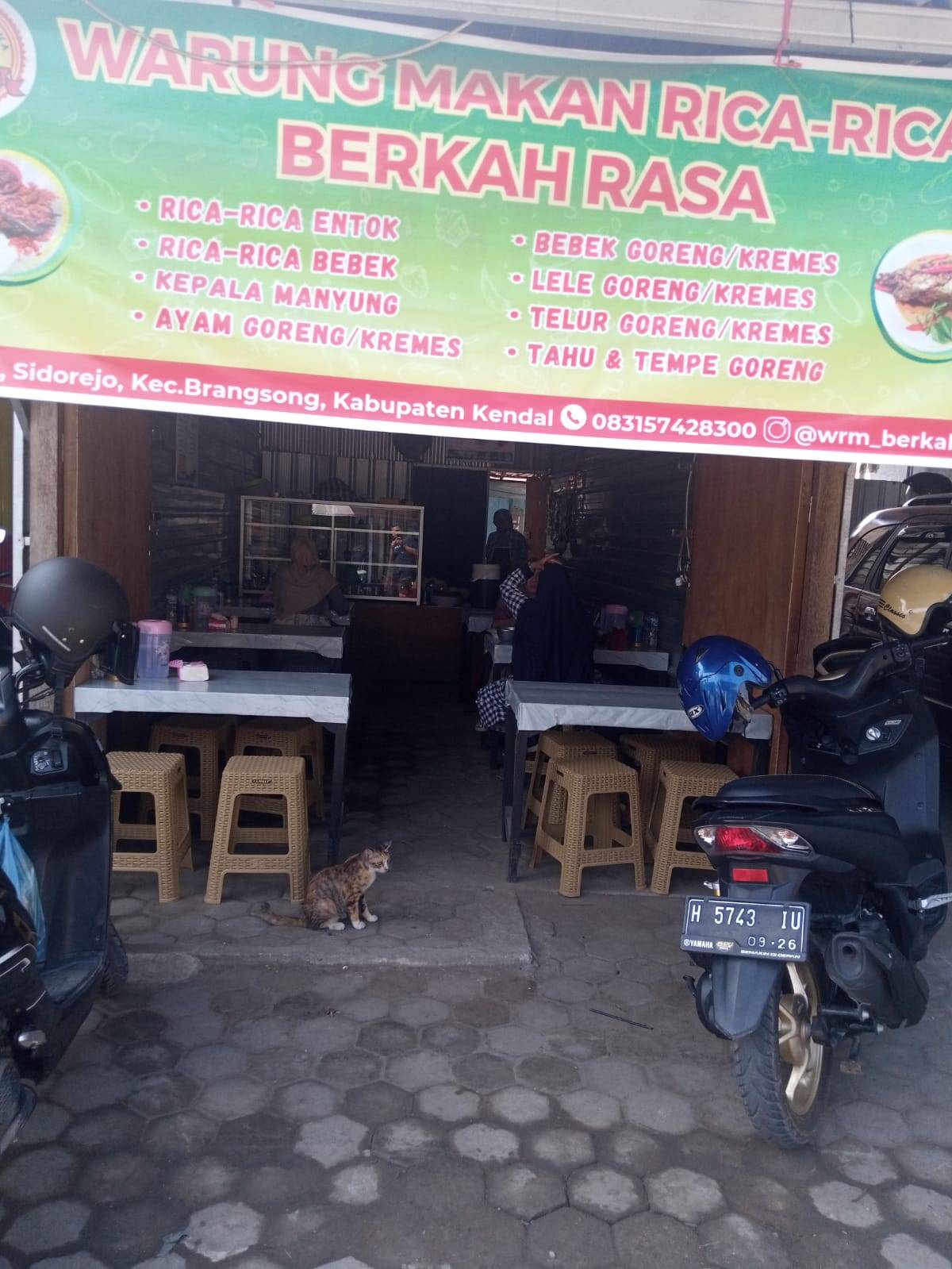 BERKAH RASA (WARUNG MAKAN RICA-RICA) меню