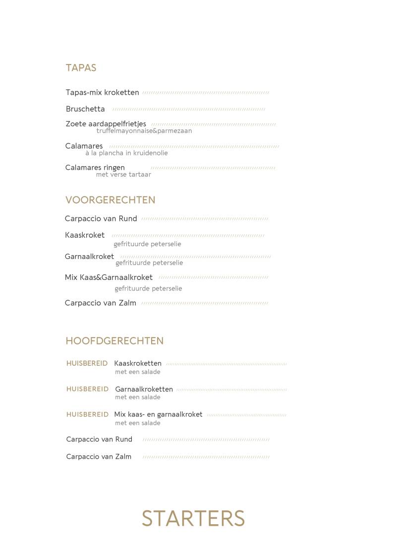 BOTANIQUE BISTRO меню