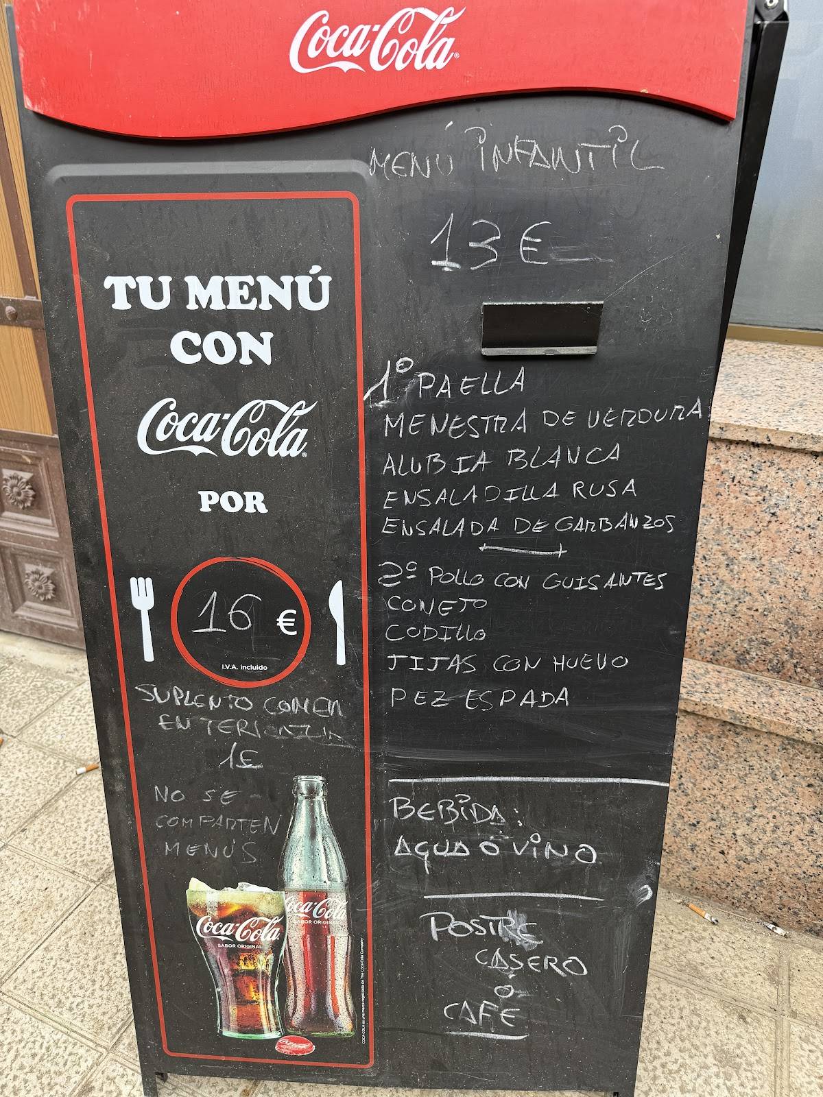 Bar Restaurante VanDos.2 меню