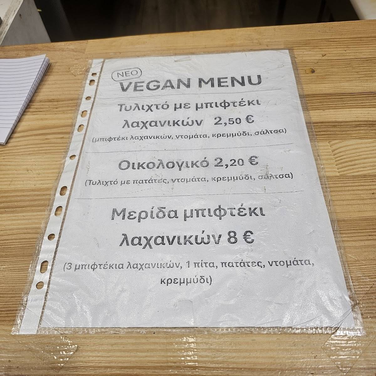 Beeftekopolis меню
