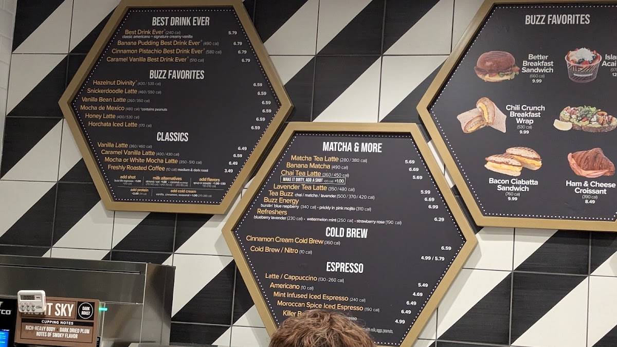 Better Buzz Coffee Riverside меню