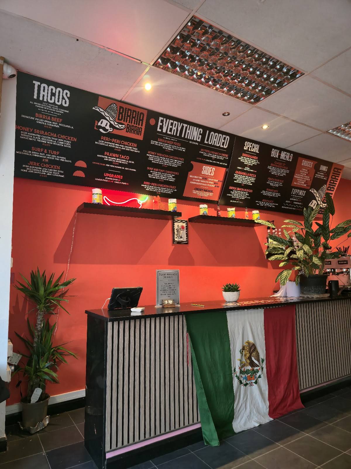 Birria Birria Leeds меню