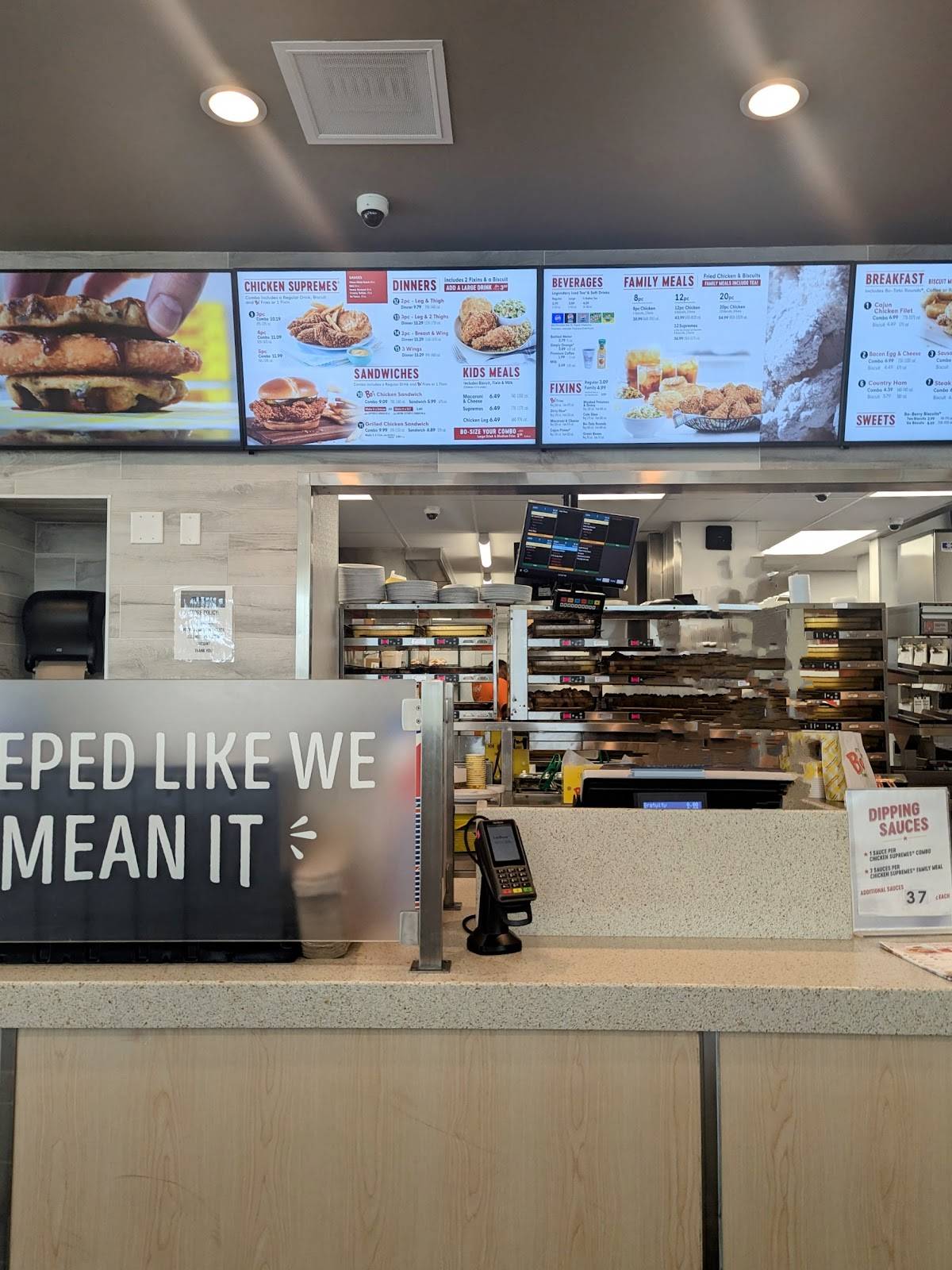 Bojangles меню