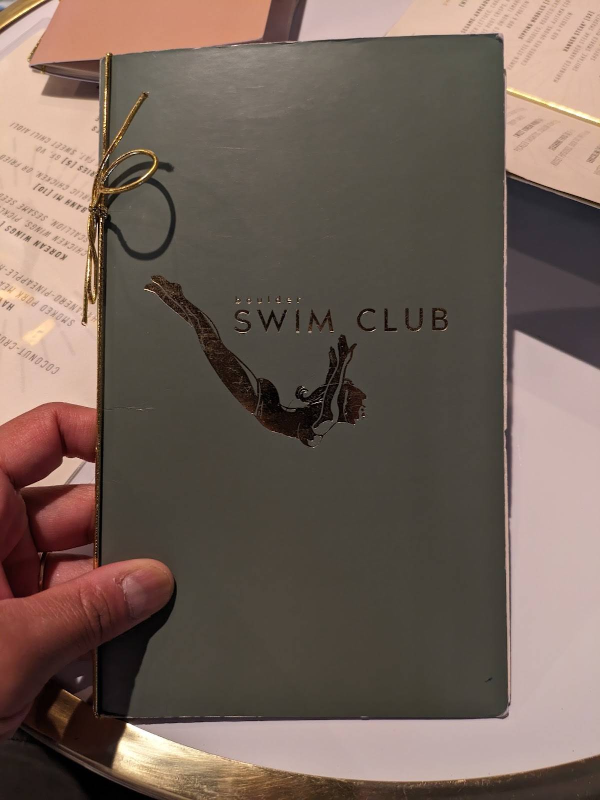 Bottom of the Rocks at Boulder Swim Club меню