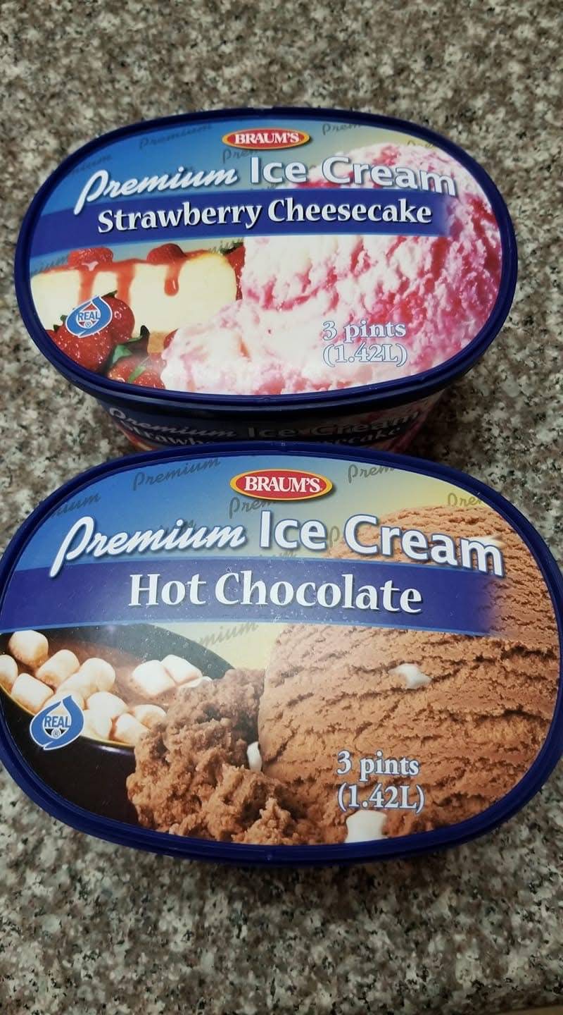 Braum's Ice Cream & Dairy Store меню