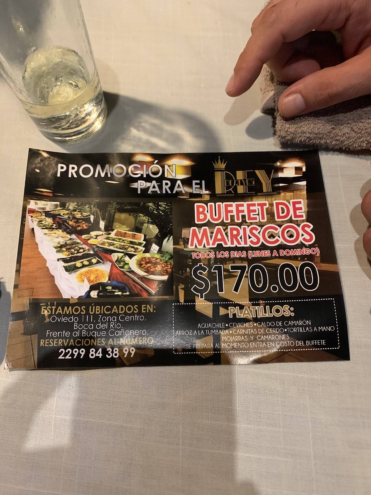 Buffet de Mariscos Rey de reyes меню
