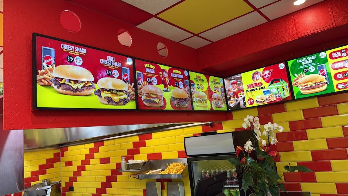 Burgerheld меню