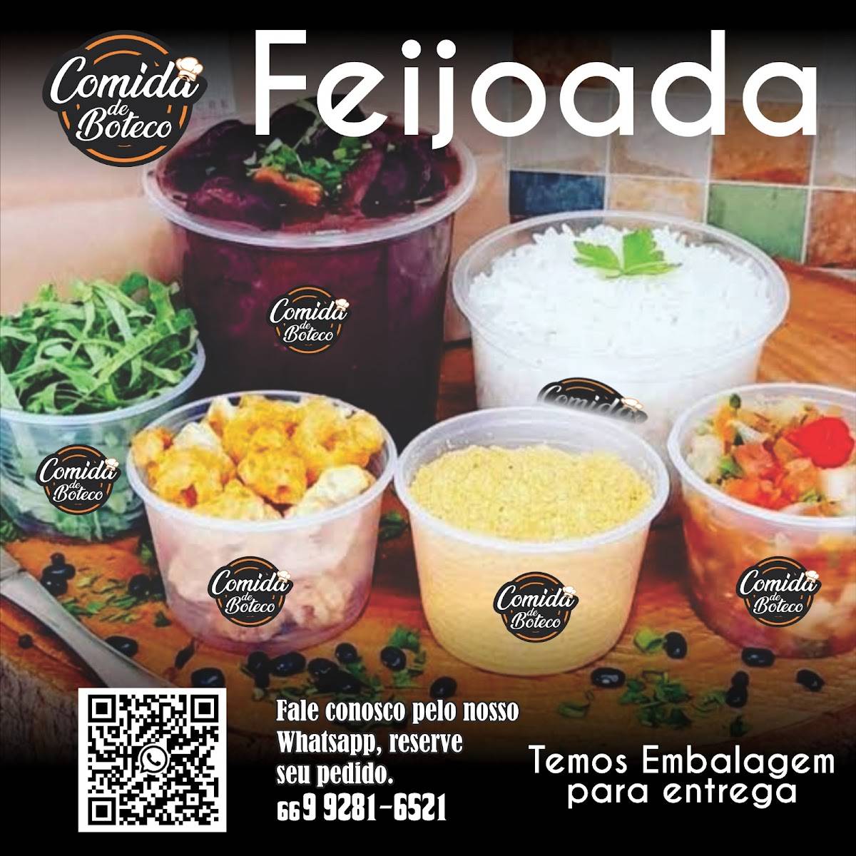 COMIDA DE BOTECO меню