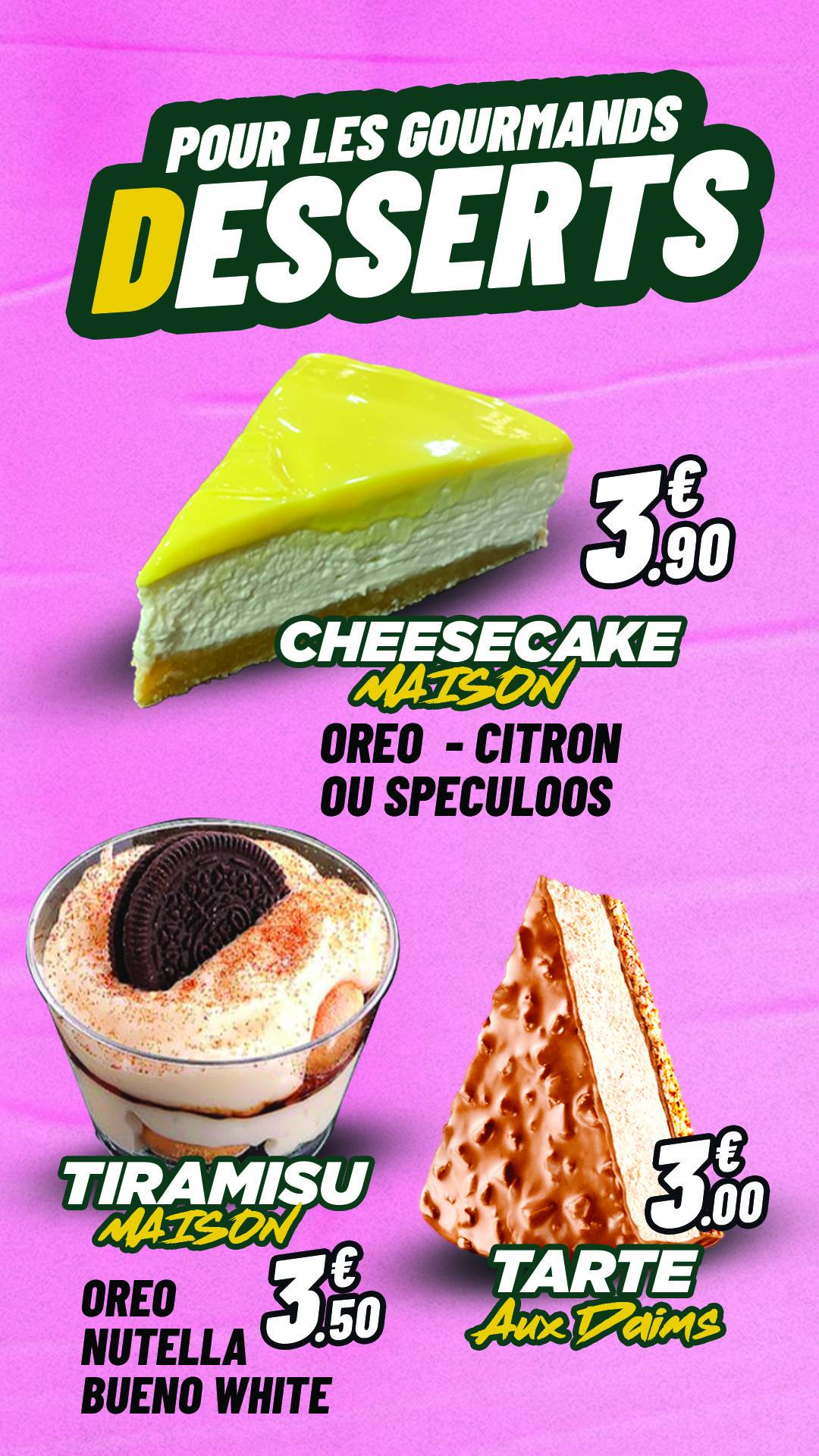 Ça Krousty меню