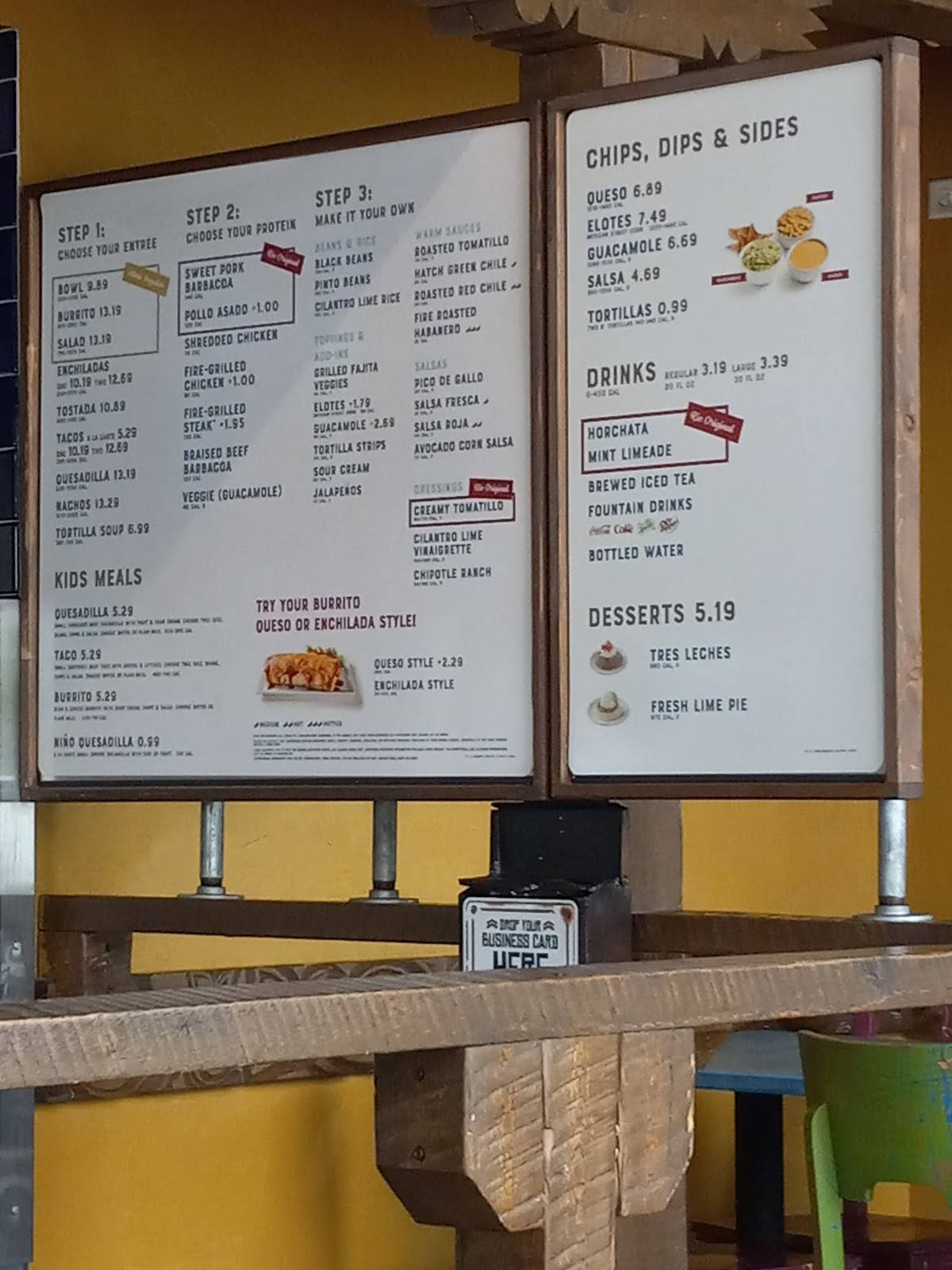 Cafe Rio Fresh Modern Mexican меню