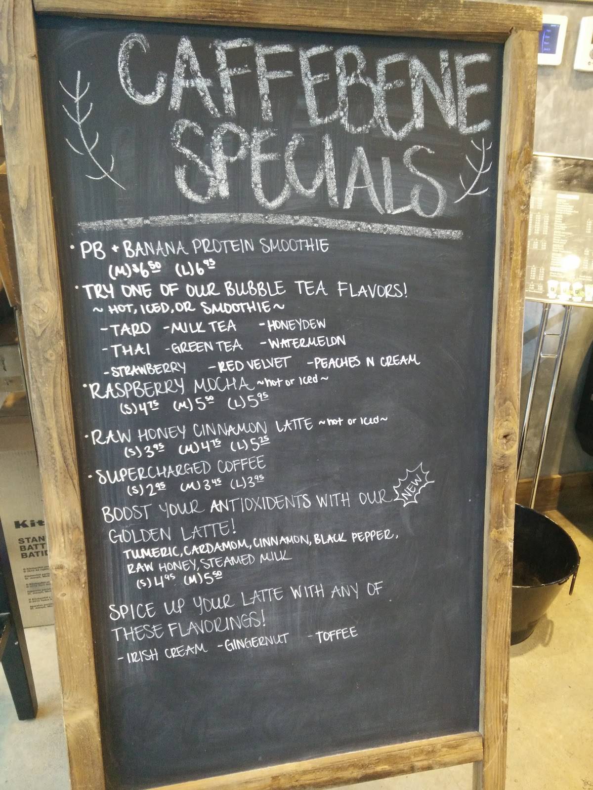 Caffe Bene меню