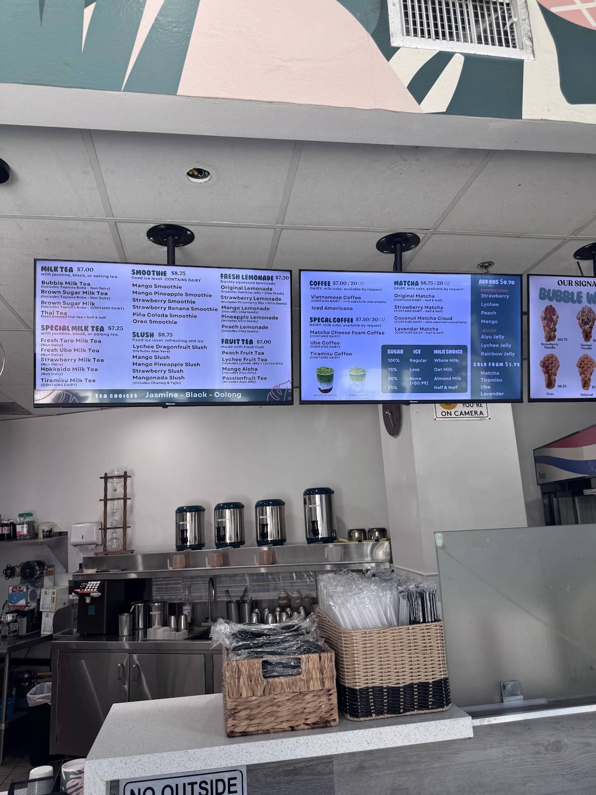 Chaplus Modern Tea Room меню