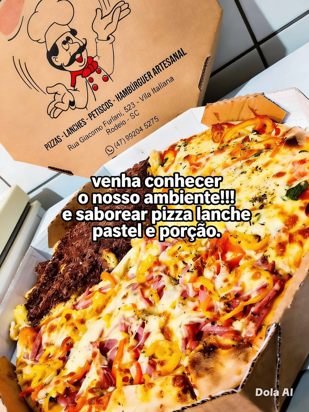 DOM Cícero PIZZAS E LANCHES Ltda меню