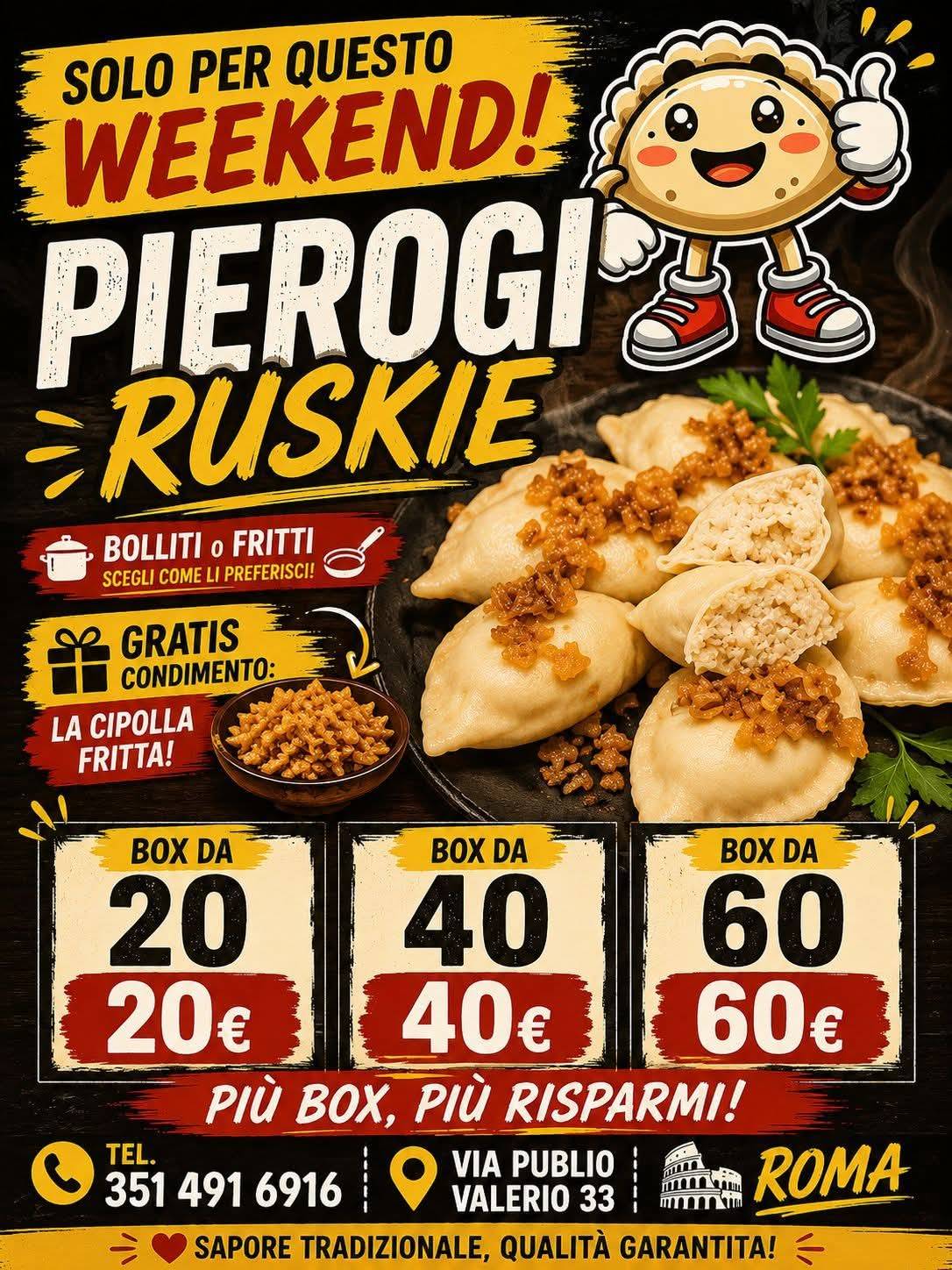 Dolce Pierożek – Cucina e Dolci Polacchi меню