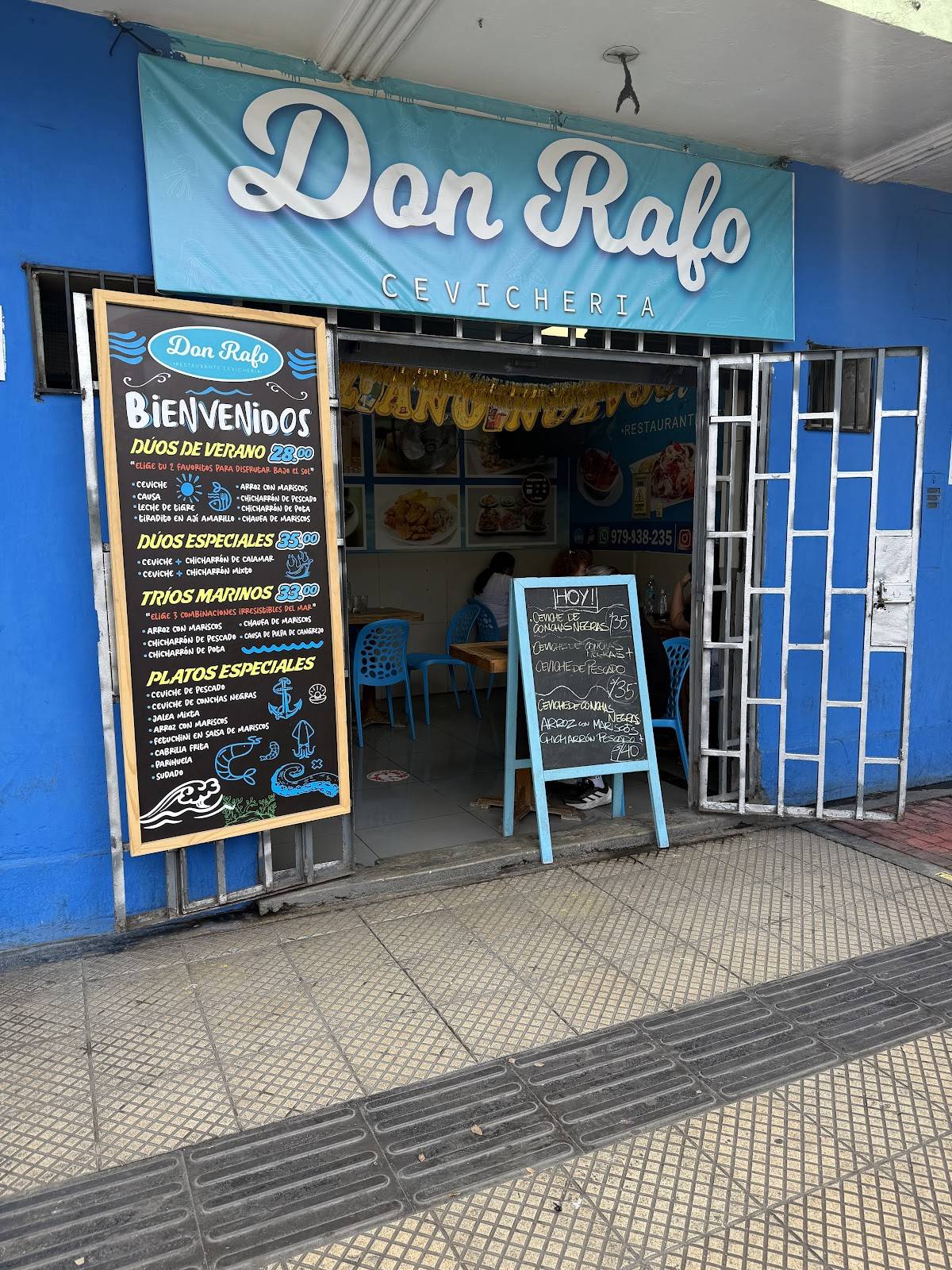 Don Rafó меню