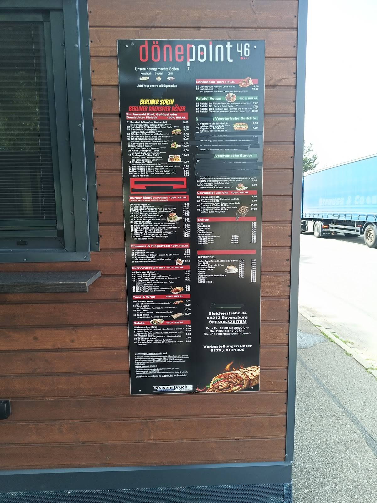 Döner Point меню