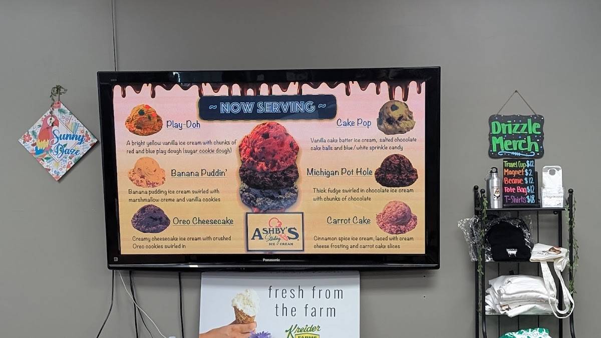 Drizzle Ice Cream of Alburtis меню