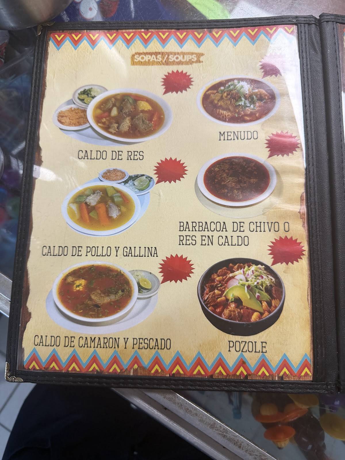 El Rinconcito Mexican Restaurant меню