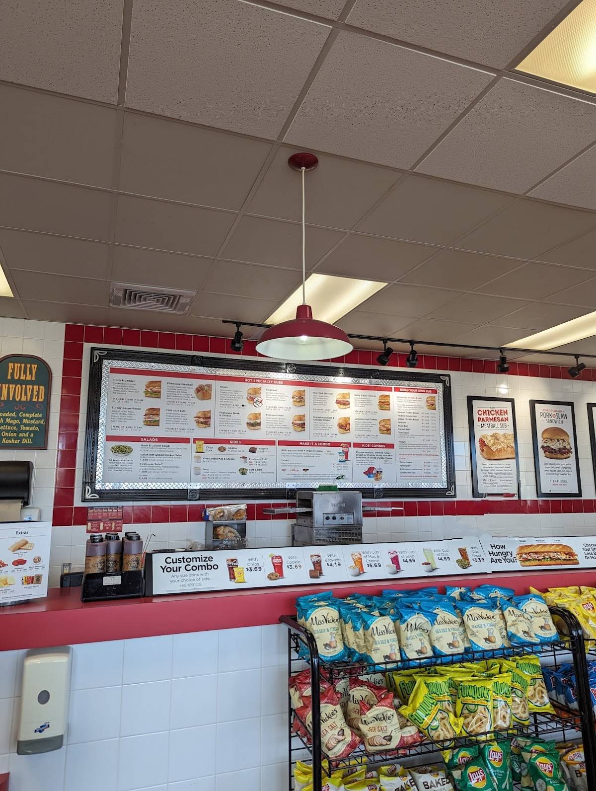 Firehouse Subs Morganton меню