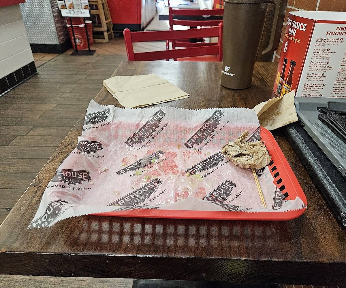 Firehouse Subs Stuart US 1 меню