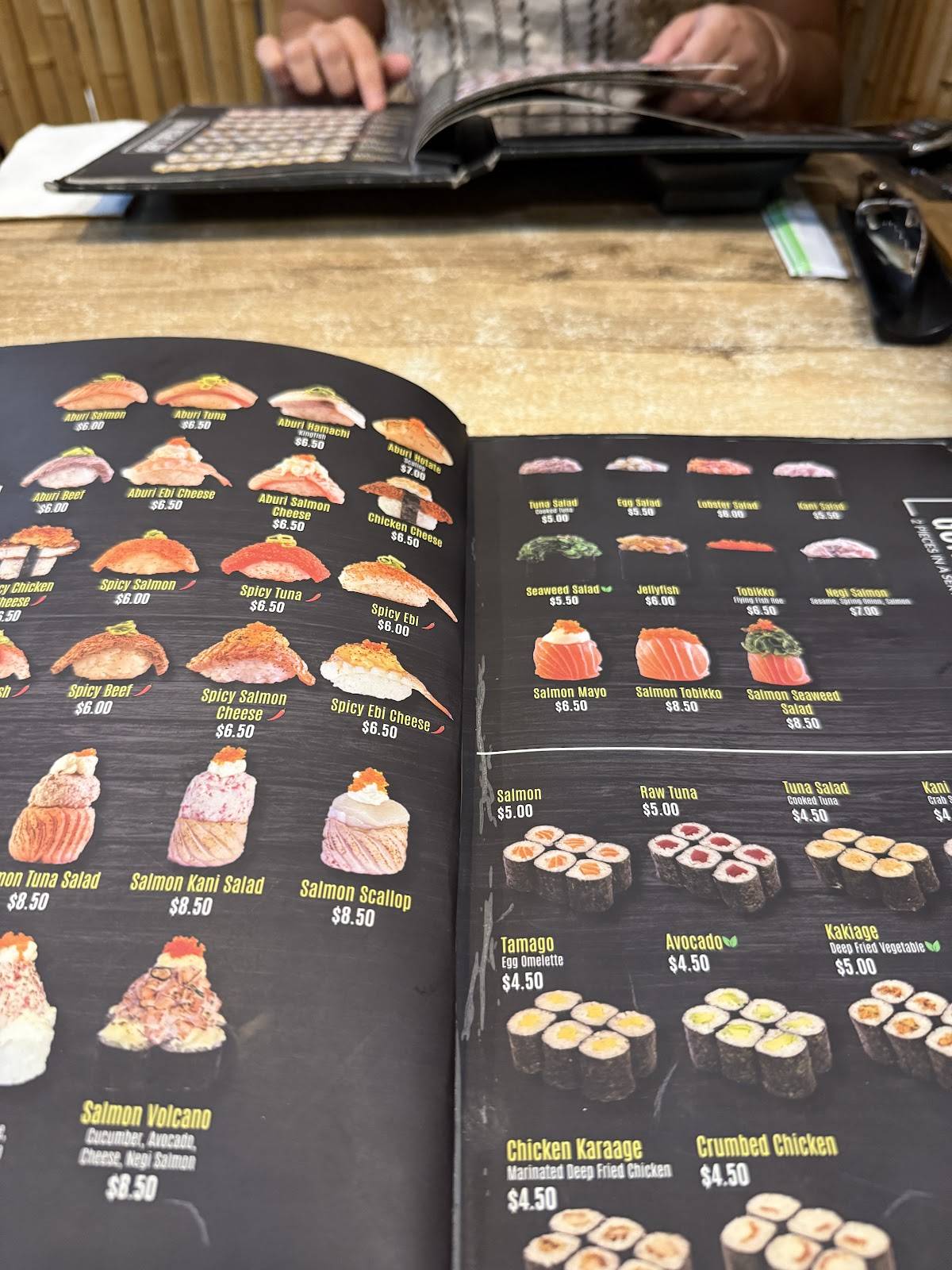Flaming Sushi House меню