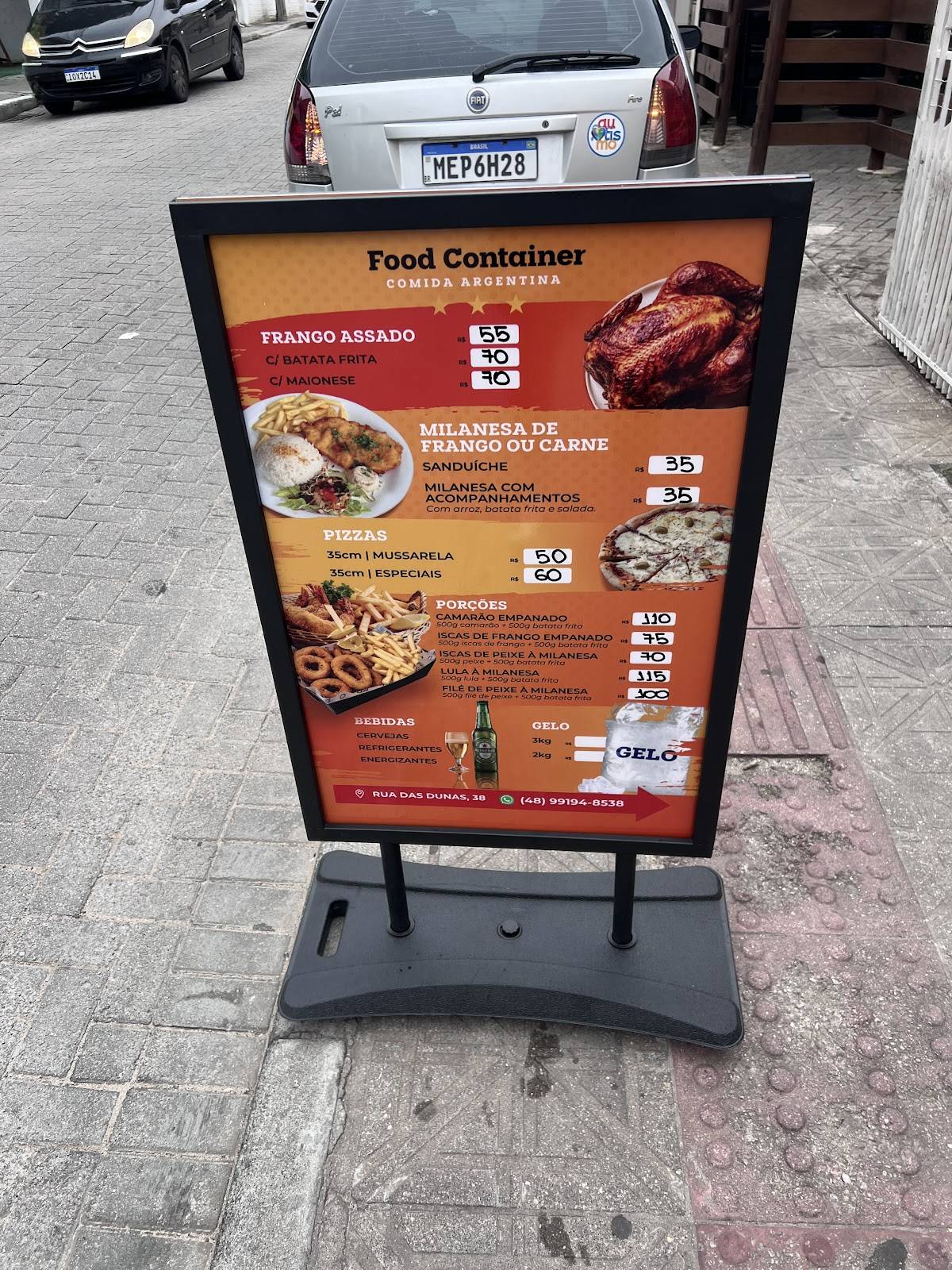 Food Container 3 меню