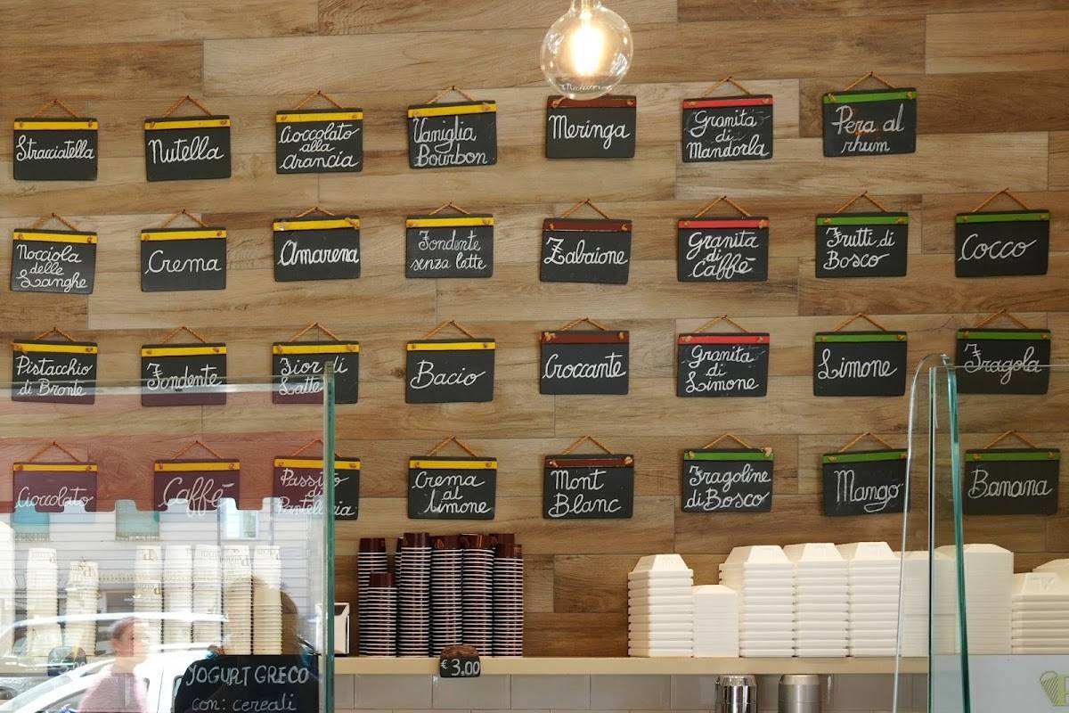 Gelateria Petrini меню