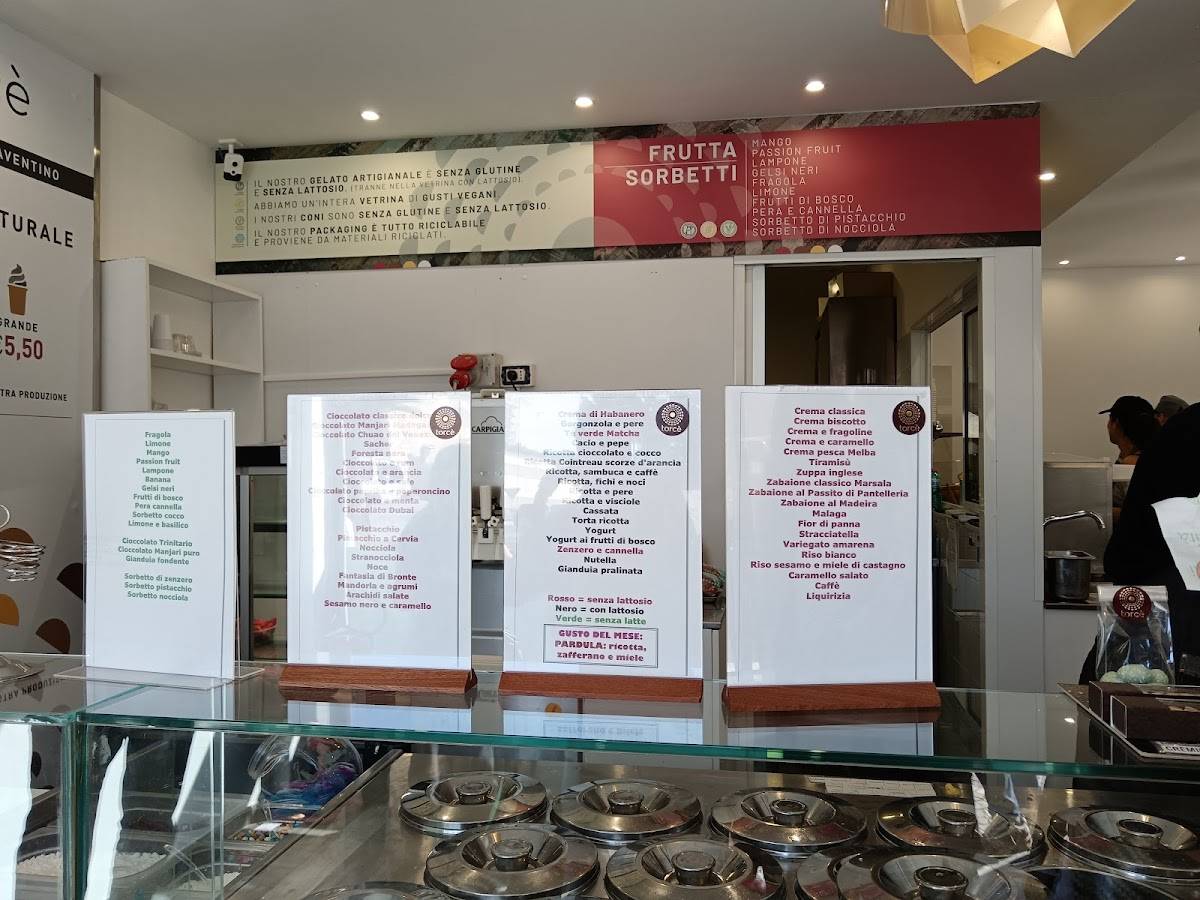 Gelateria Torcè меню