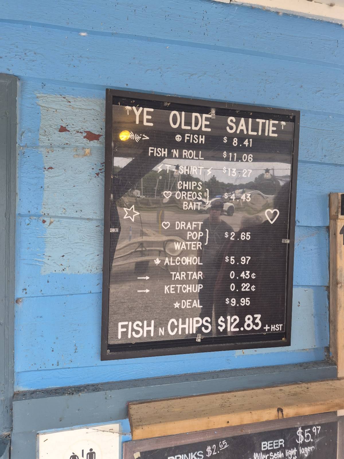 Goderich Harbour Restaurant aka The Old Saltie меню