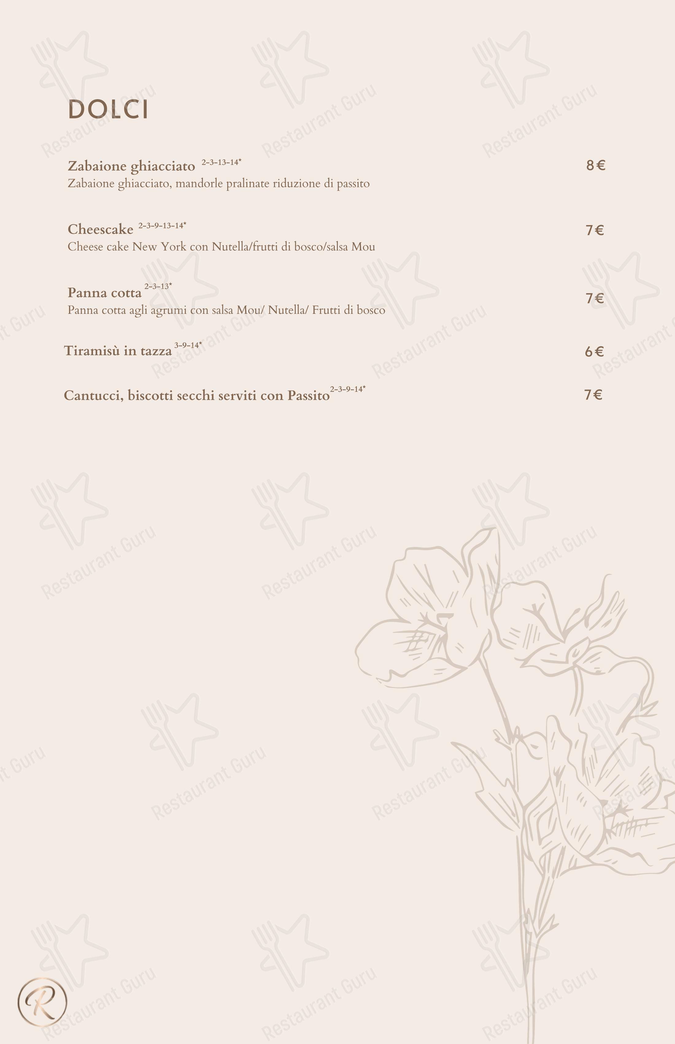 Меню ресторана Green Reserva - Restaurant & Pizzeria - 菜单