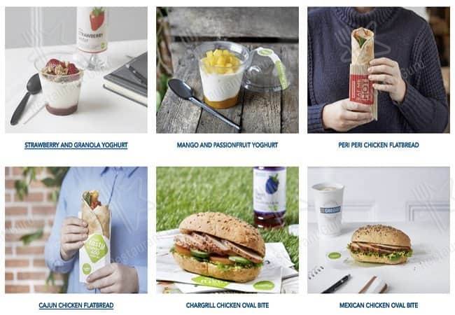 Greggs меню