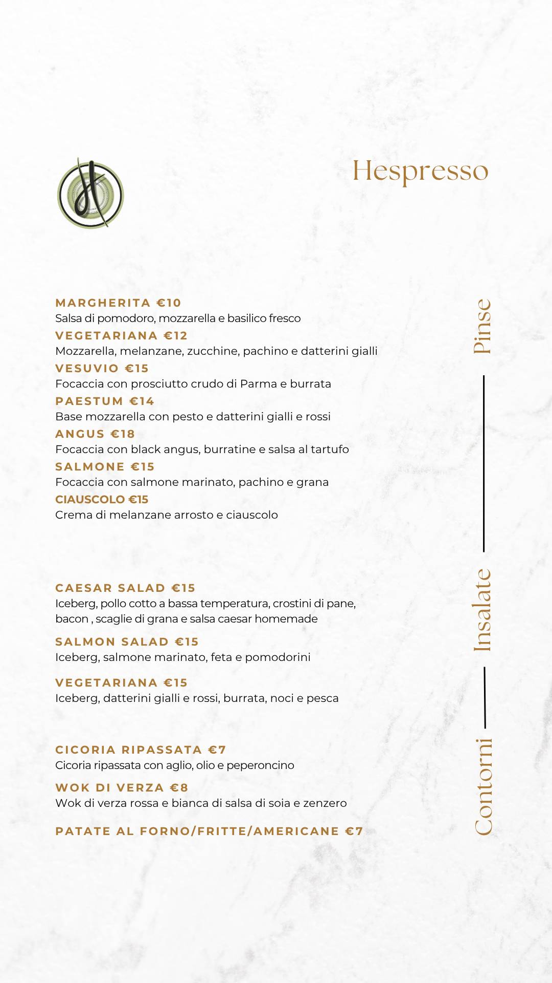 HEspresso - The House of Meat меню