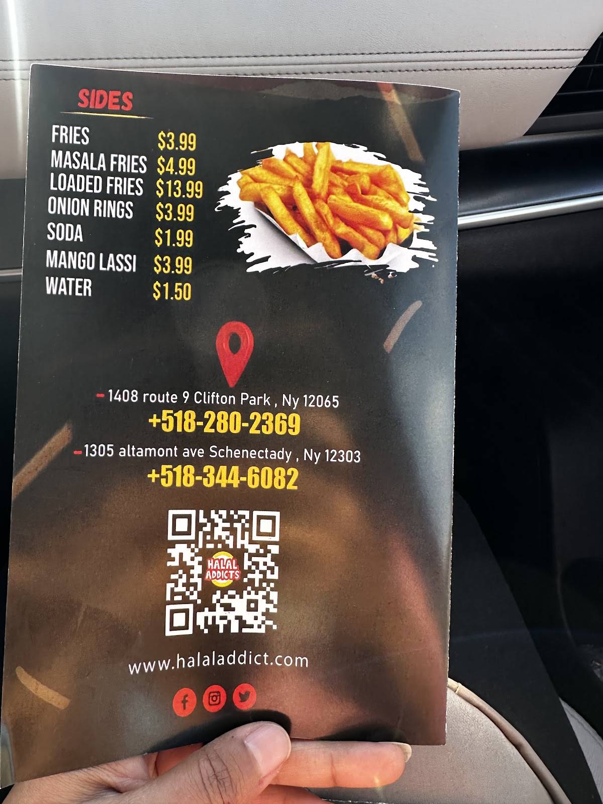 Halal Addicts меню