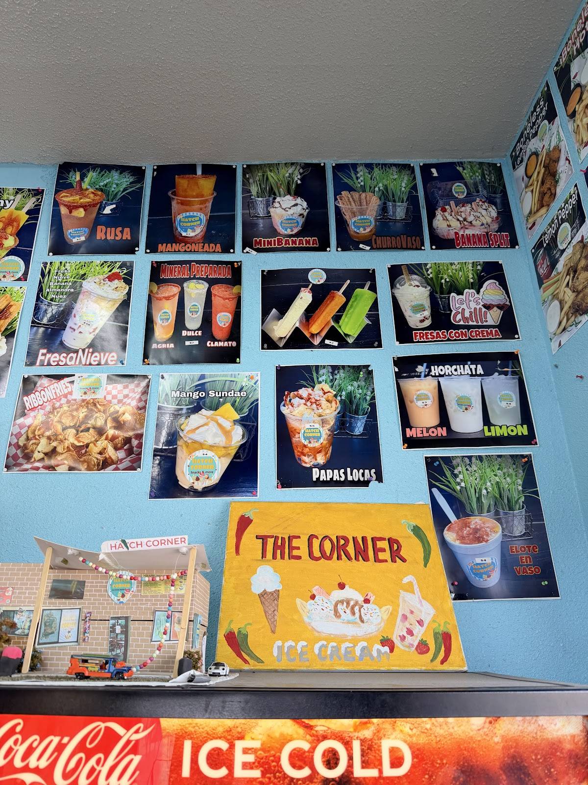 Hatch Corner меню