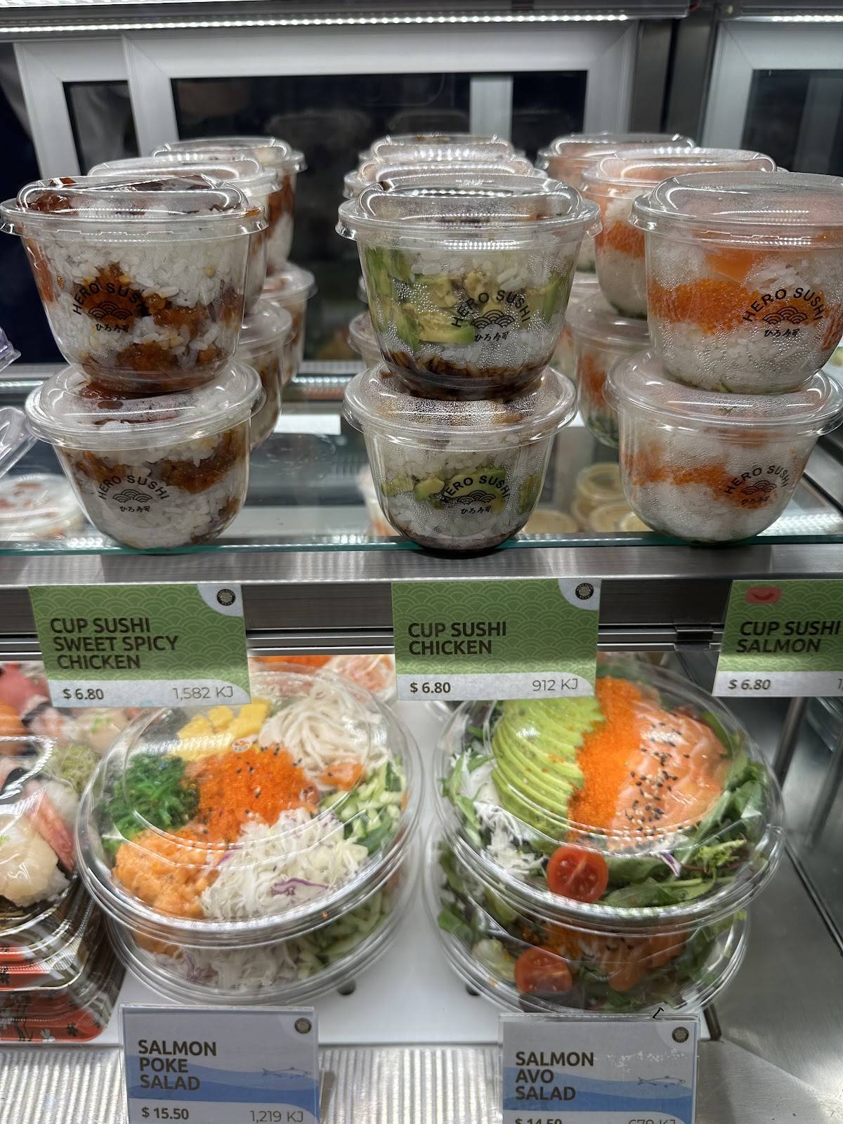 Hero Sushi меню