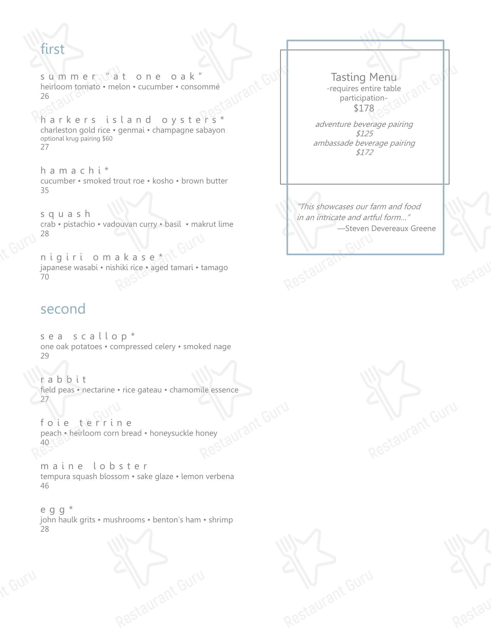Pizza Menu ресторана Herons в Кэри