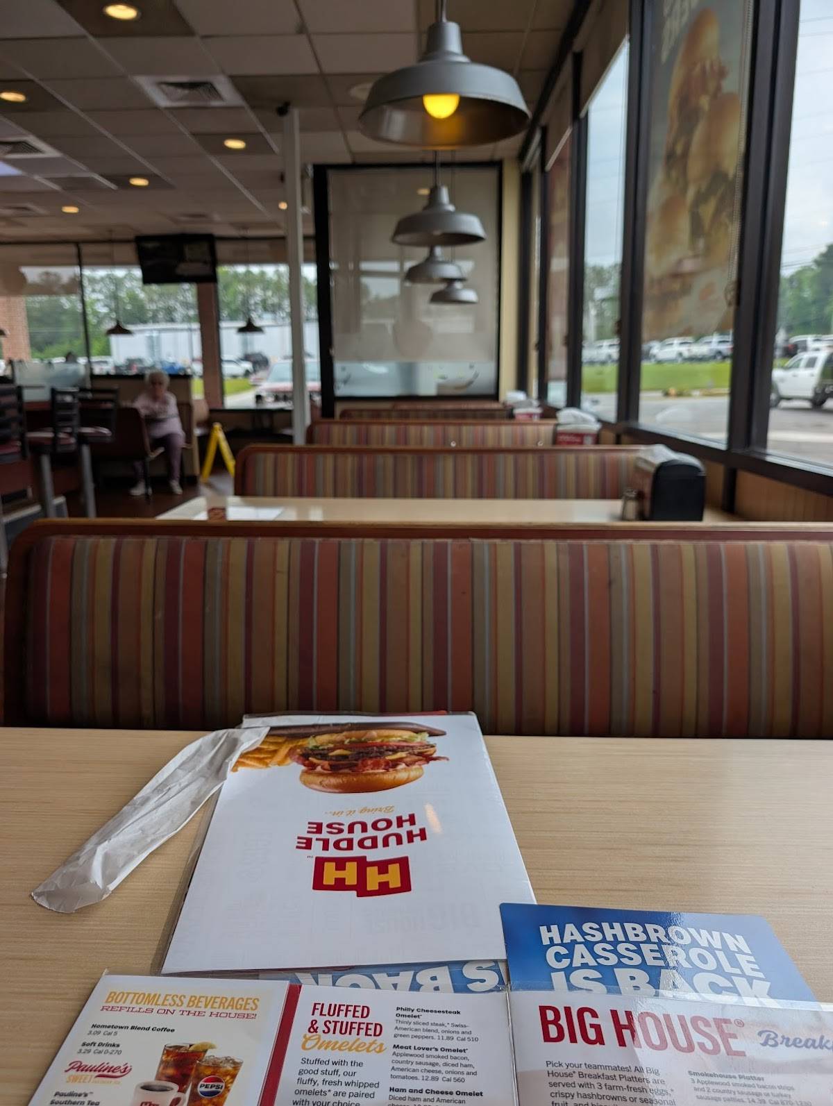 Huddle House меню