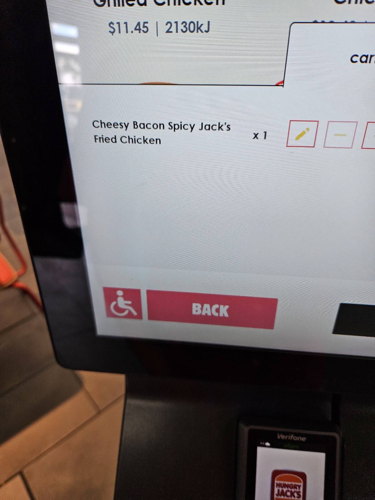 Hungry Jack's Burgers Ridgehaven меню