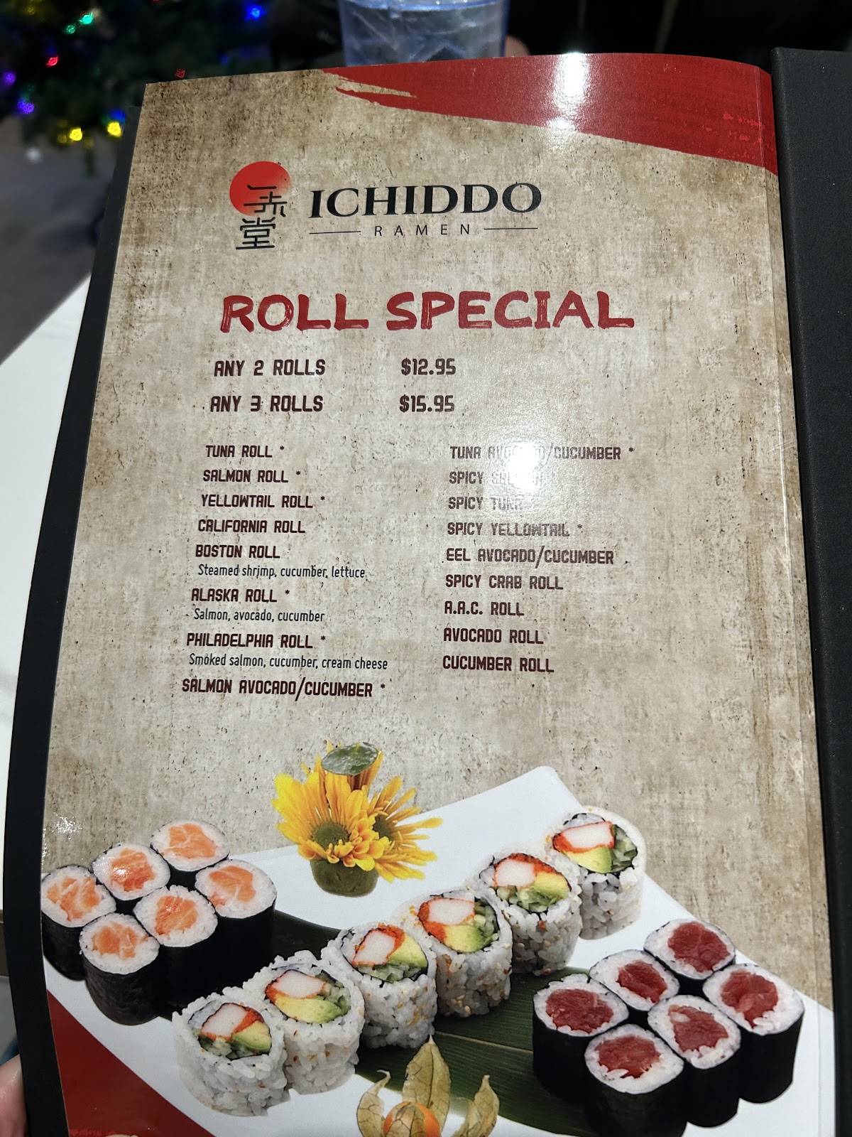 Ichiddo Ramen Rochester меню