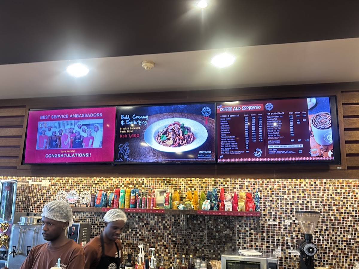 Java House - Karen меню