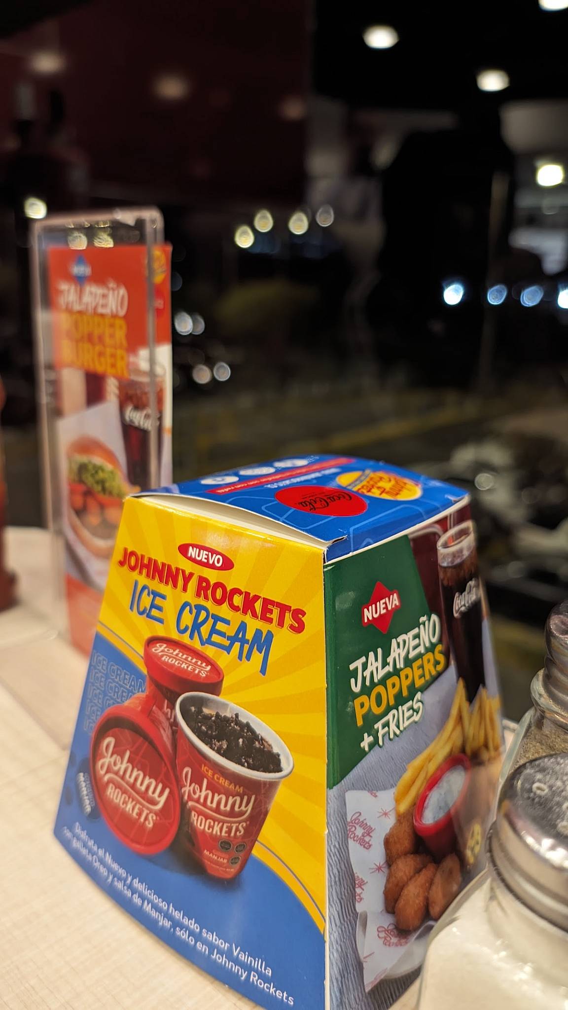 Johnny Rockets меню