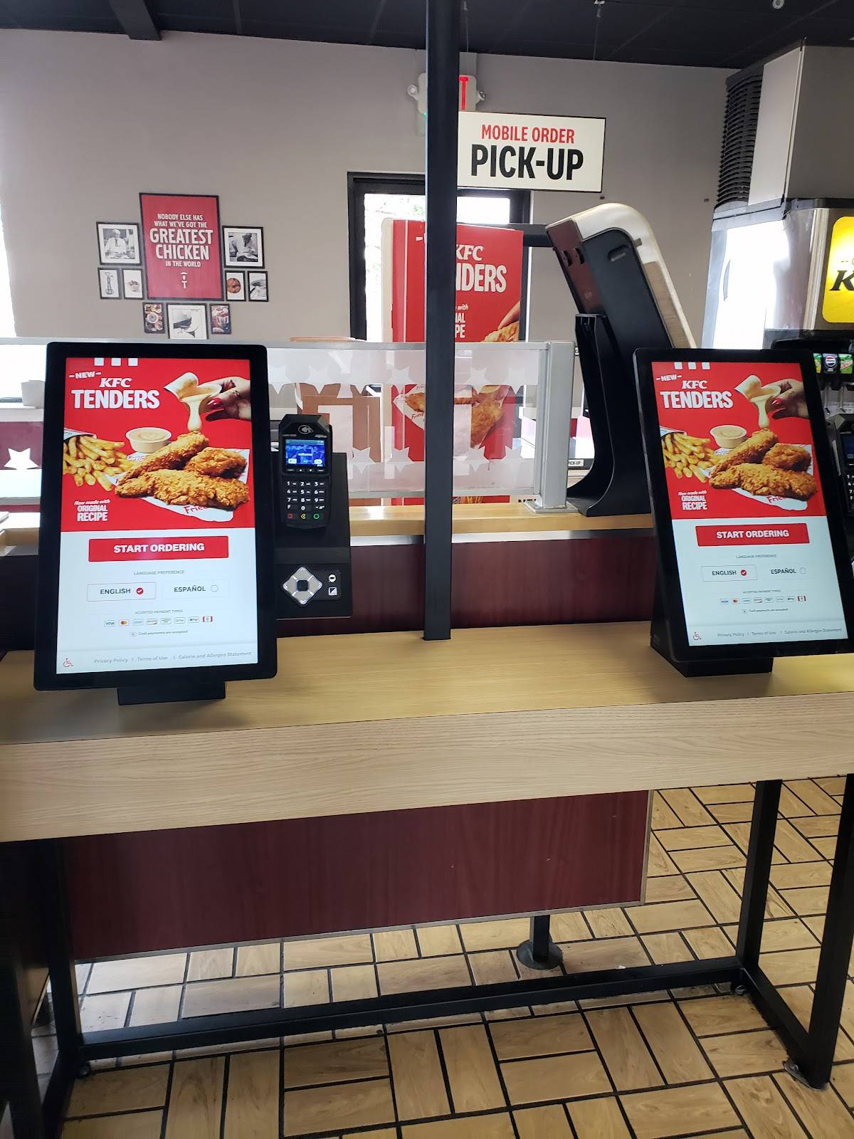 KFC меню