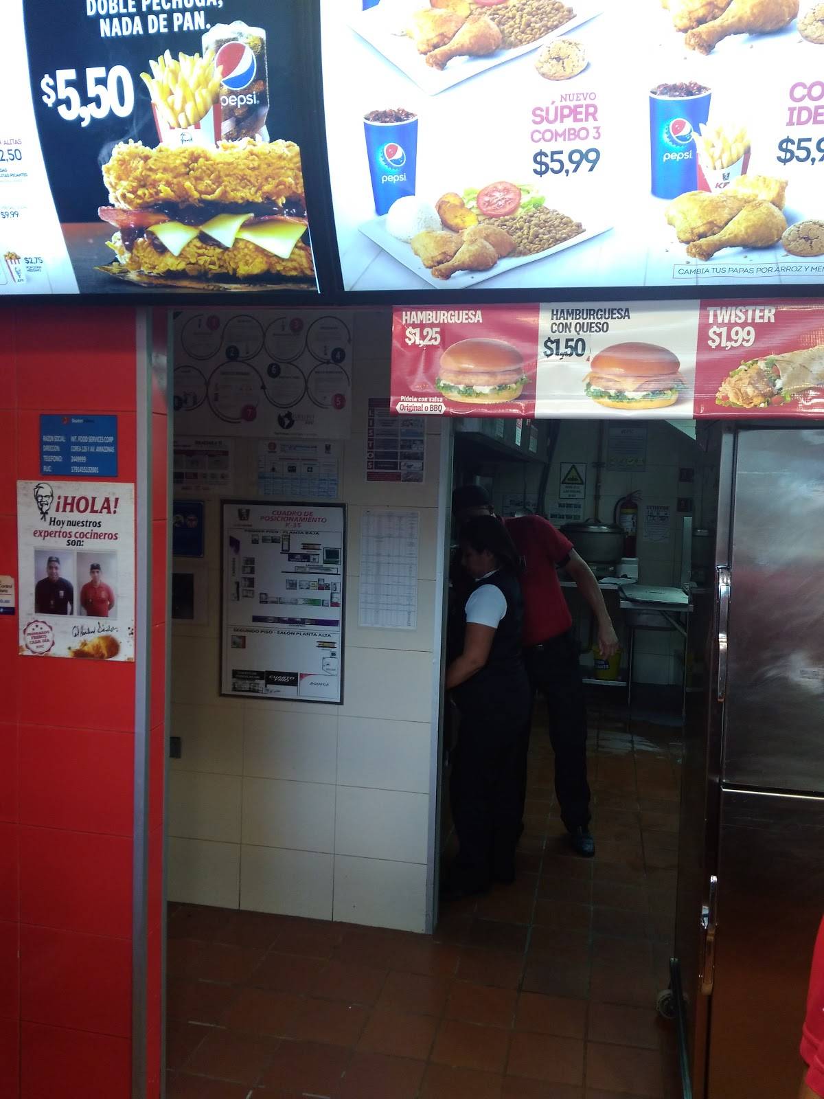 KFC - Riocentro Entre Ríos меню