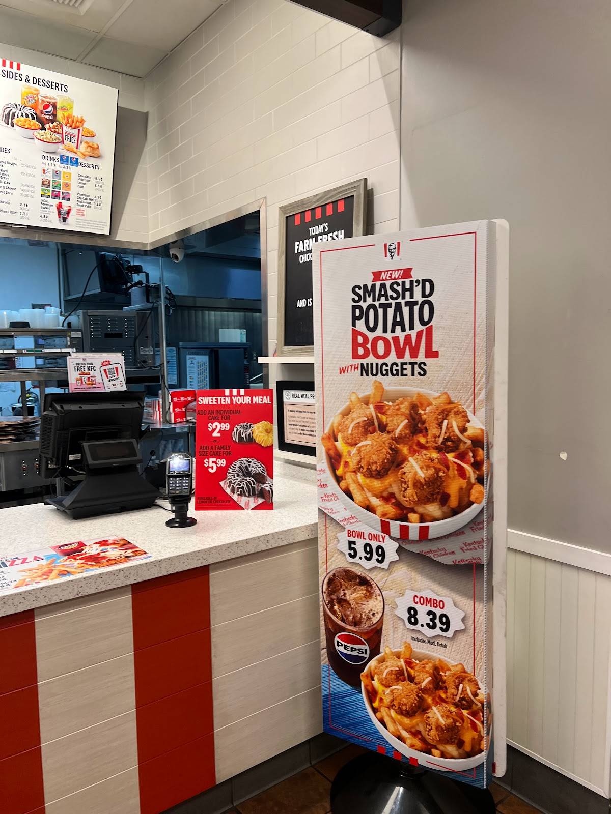 KFC меню